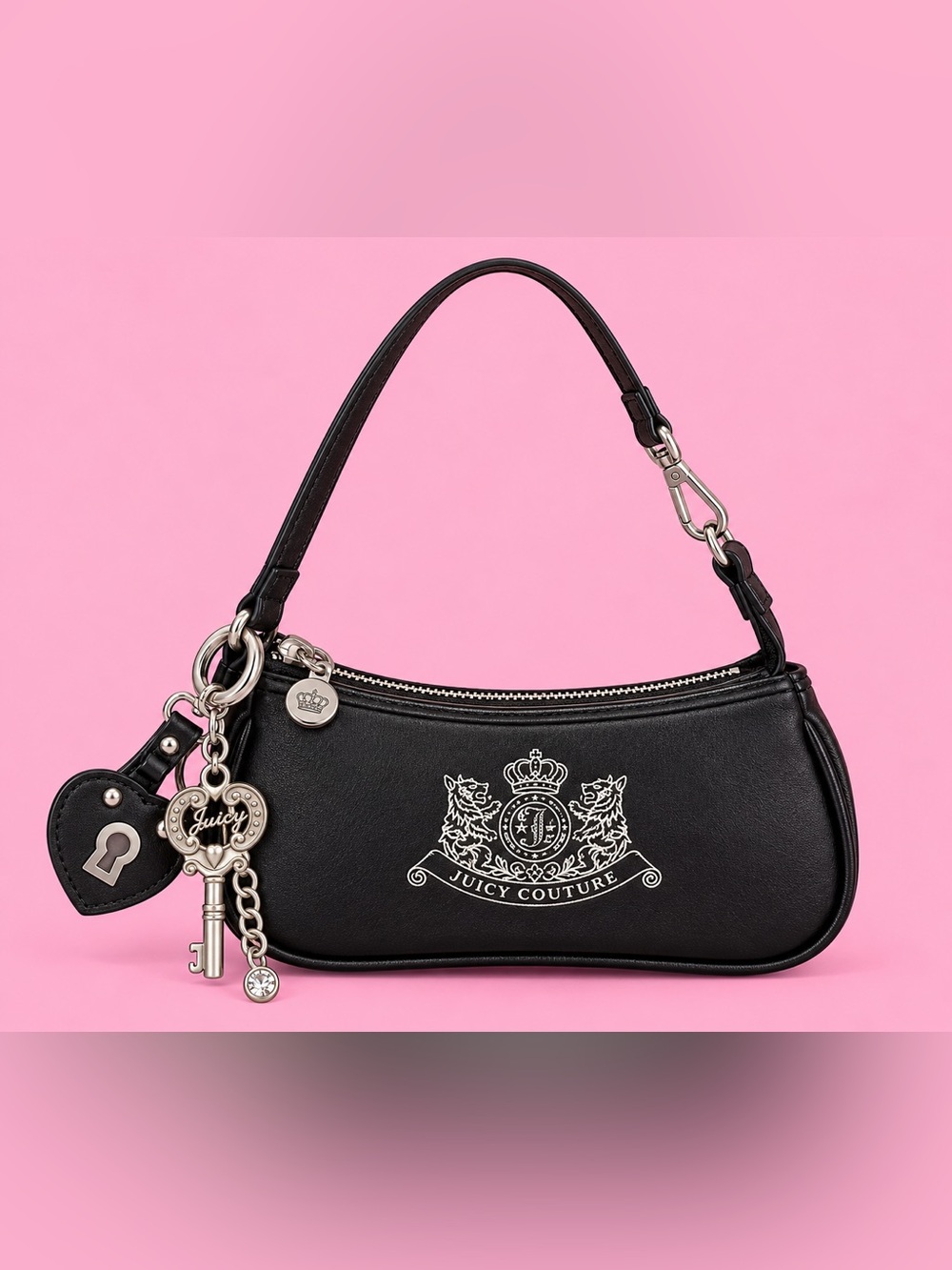 Juicy Couture Black Mini Shoulder Bag